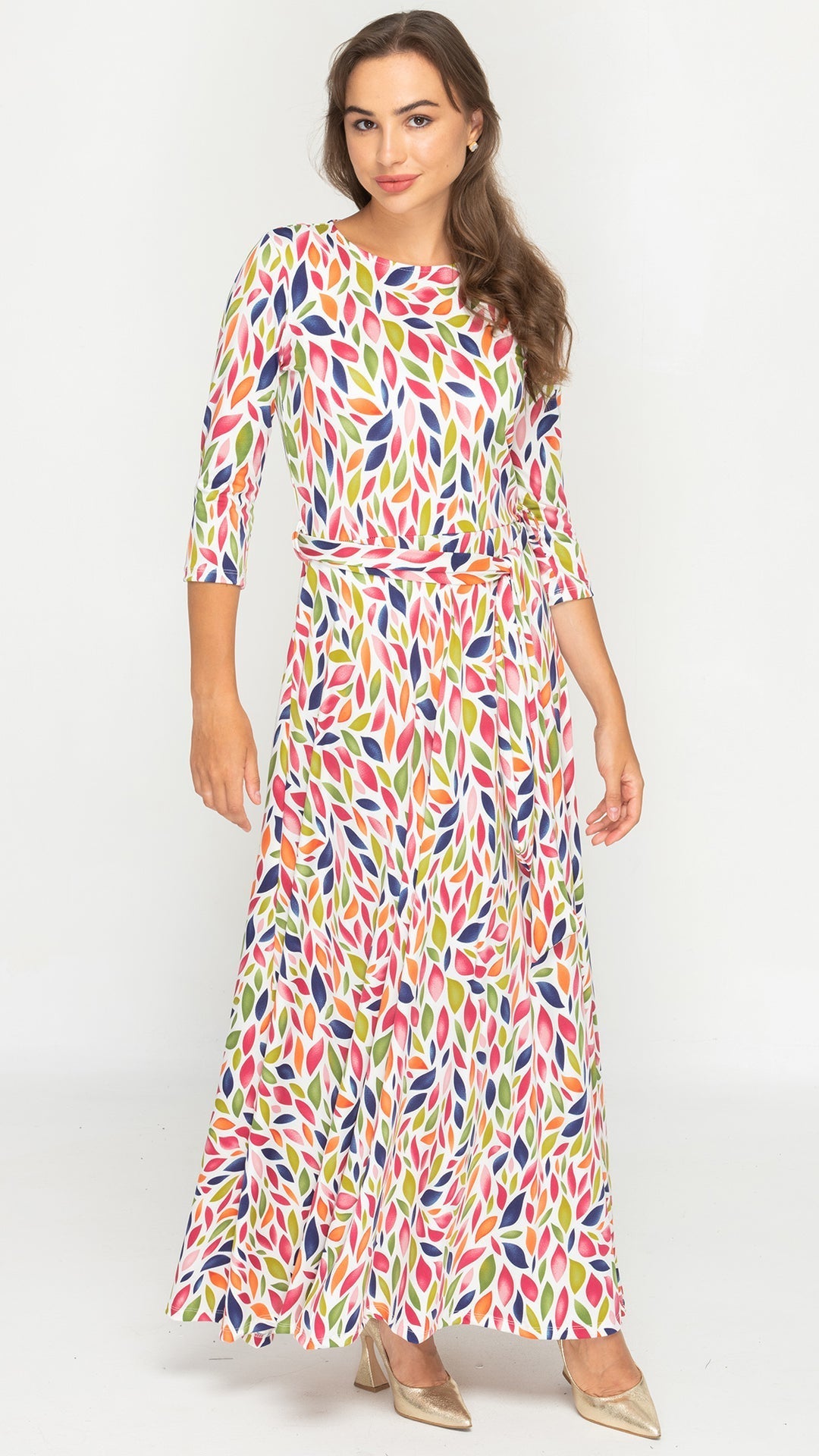 Belted Maxi Dress