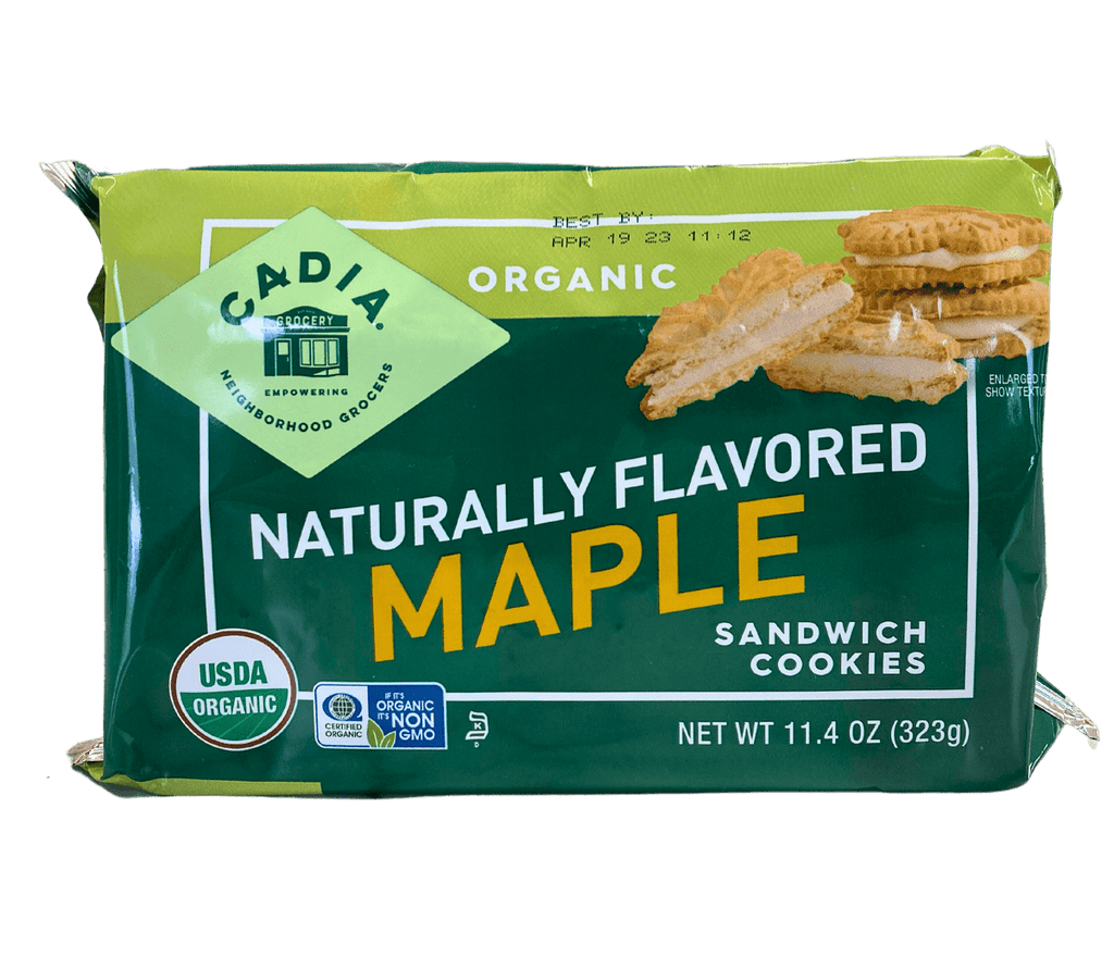 Sandwich Cookies, Organic, Cadia