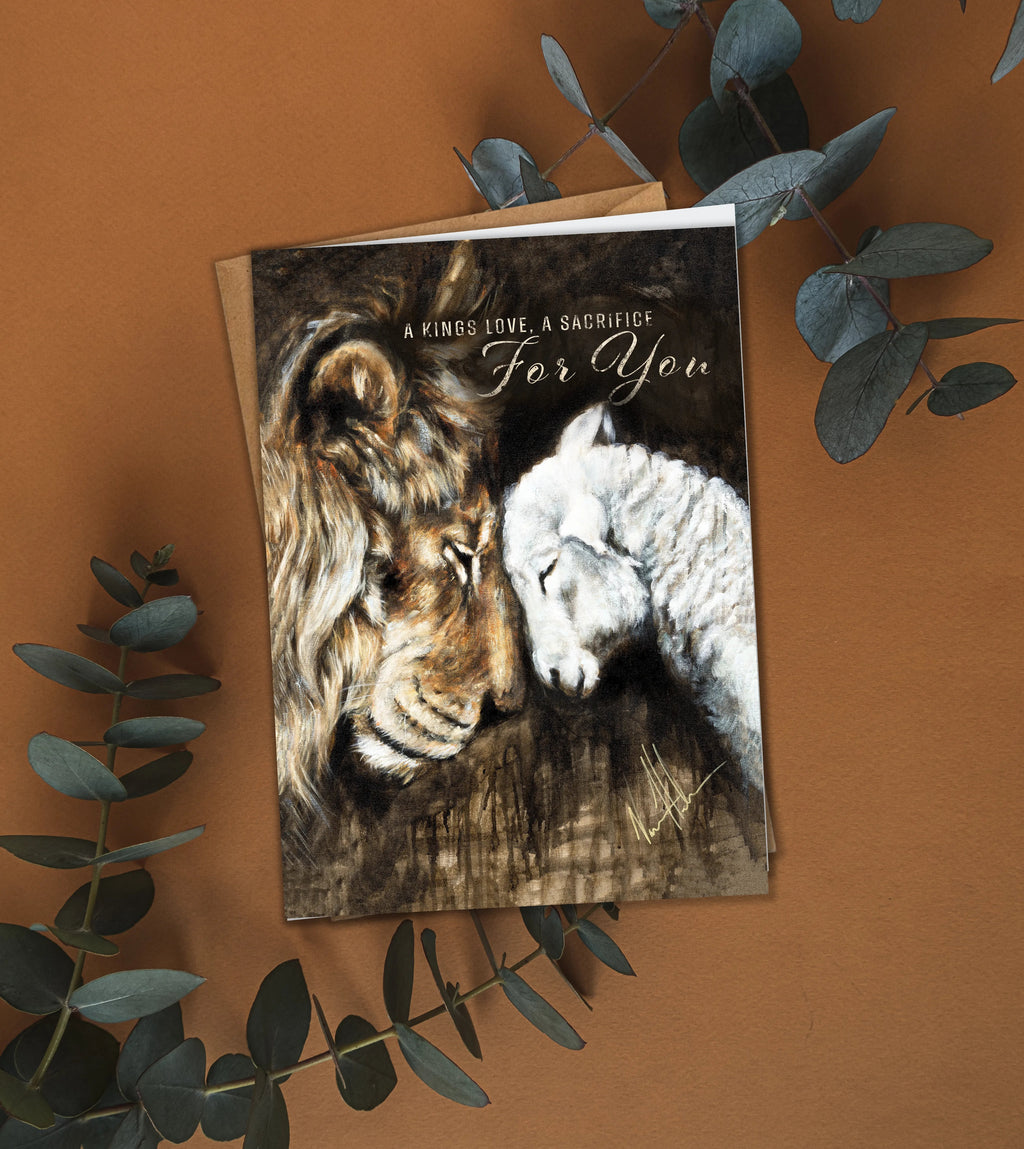 'Compassion of a King' Easter Greeting Card