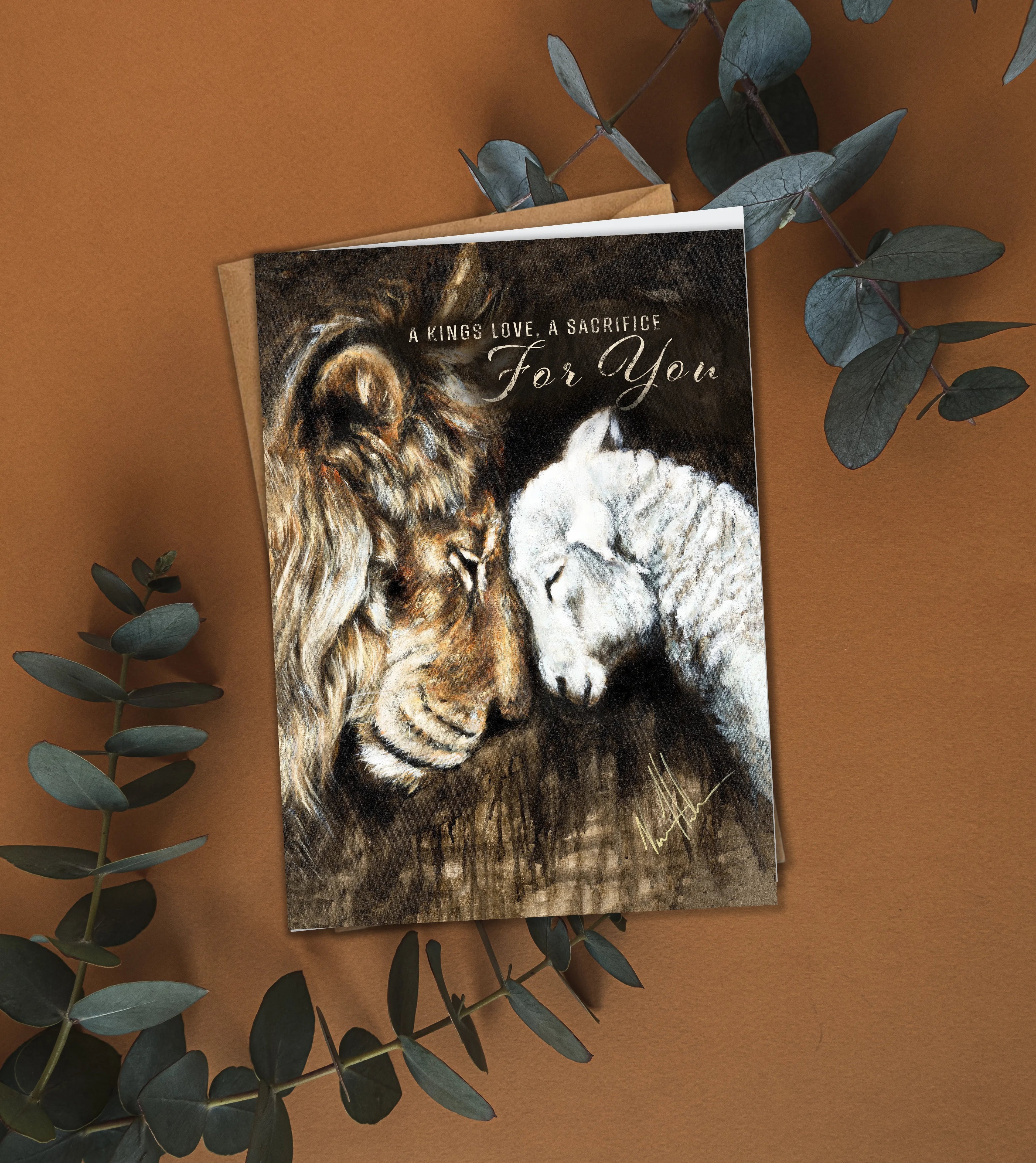 'Compassion of a King' Easter Greeting Card