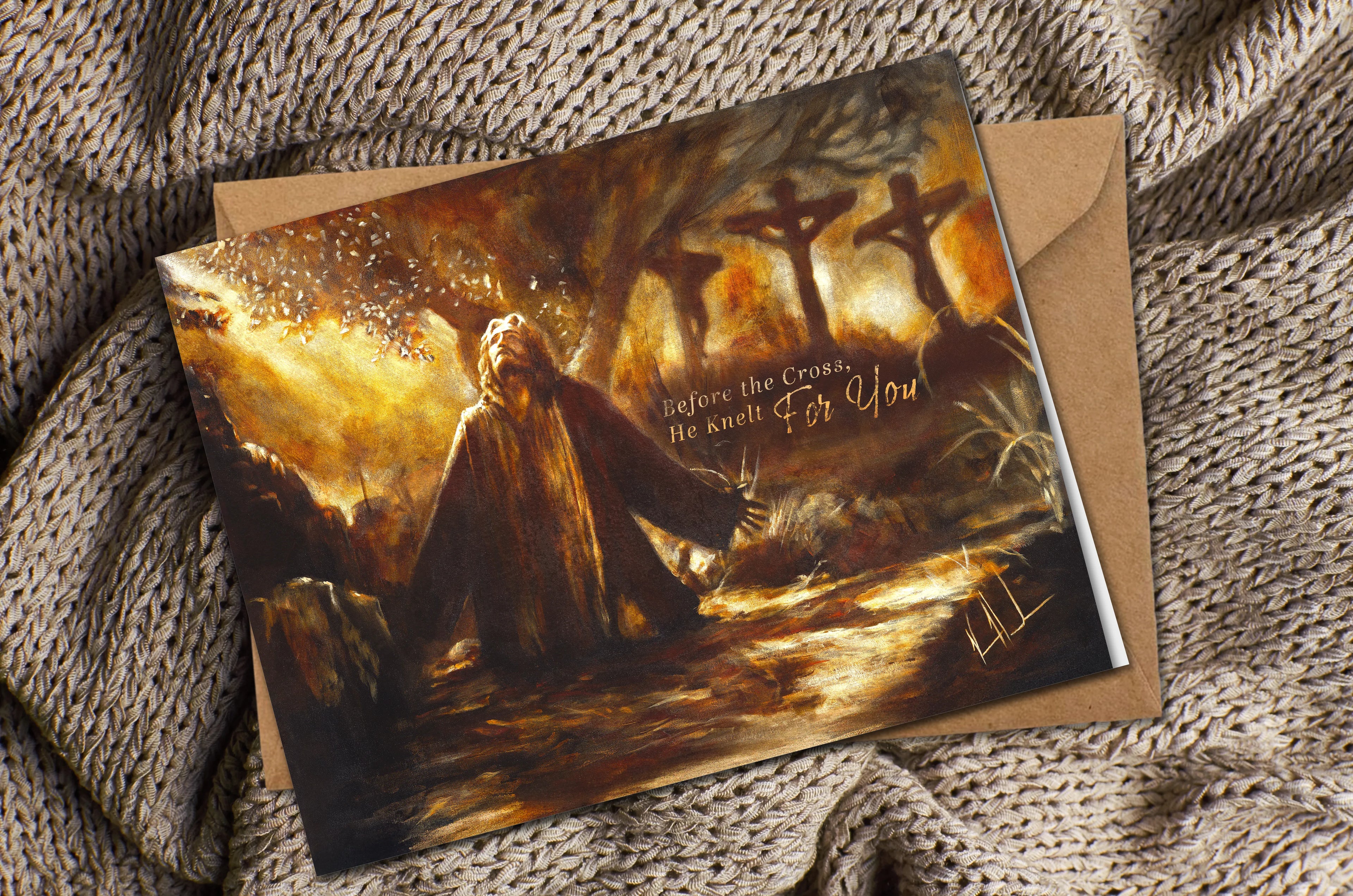 'Gethsemane' Easter Greeting Card