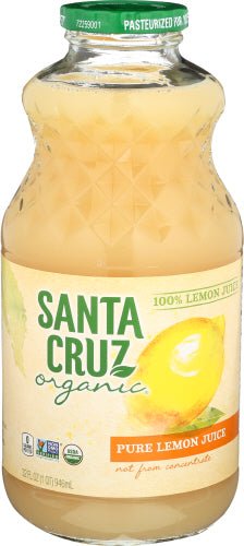 Lemon Juice, Organic, Santa Cruz