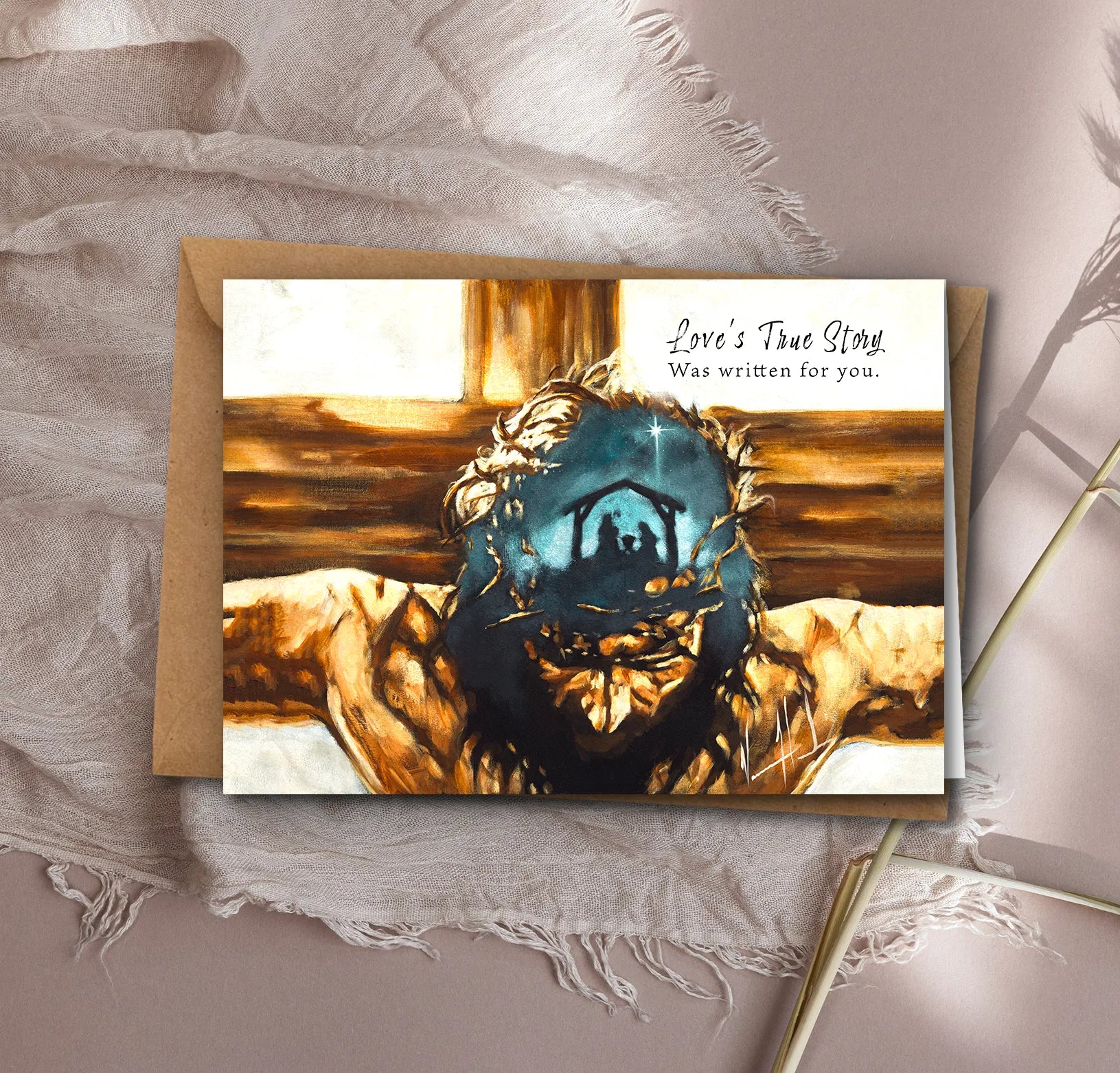 'Love's True Story' Easter Greeting Card