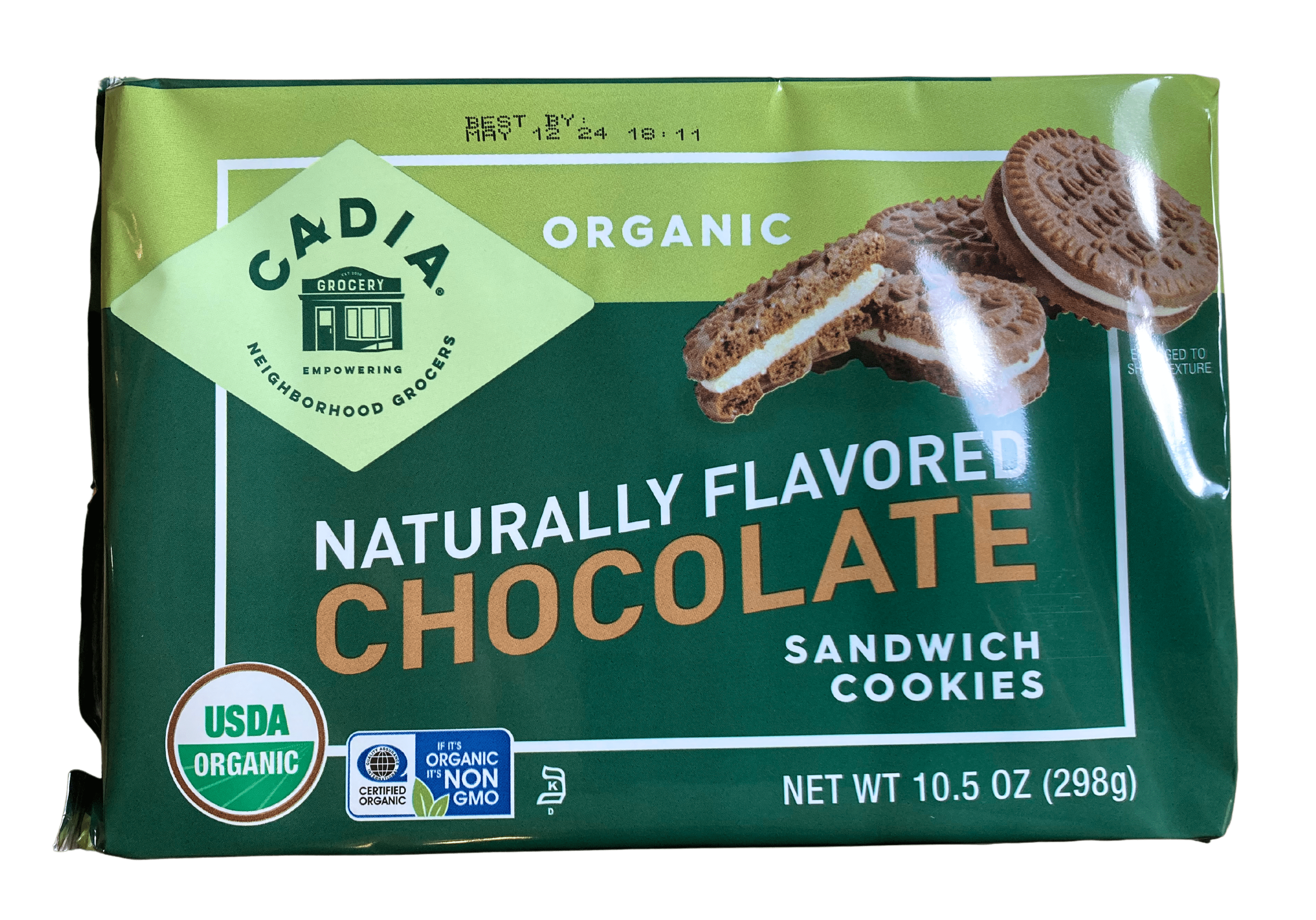 Sandwich Cookies, Organic, Cadia