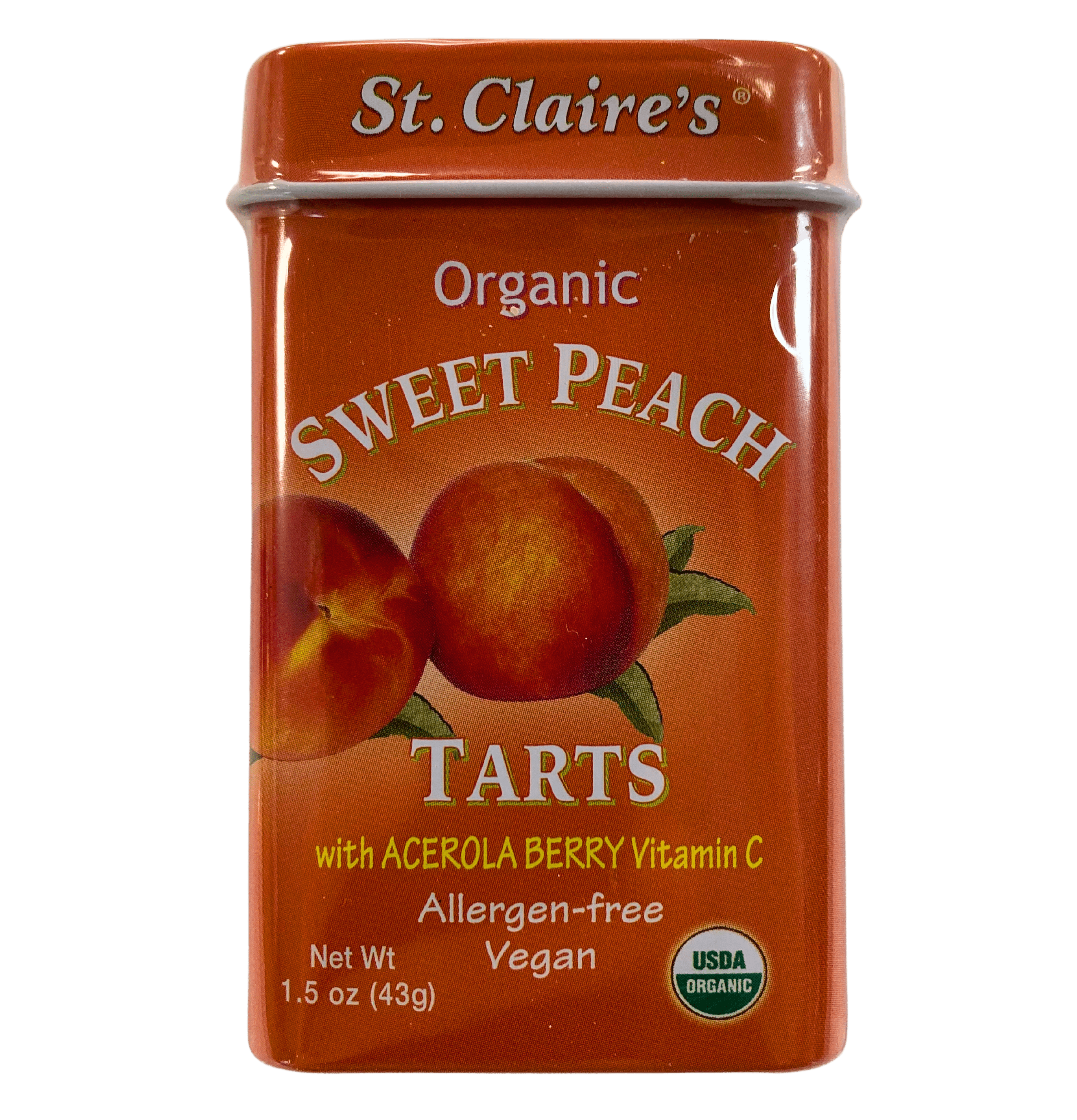 Sweet Peach Tarts, Organic