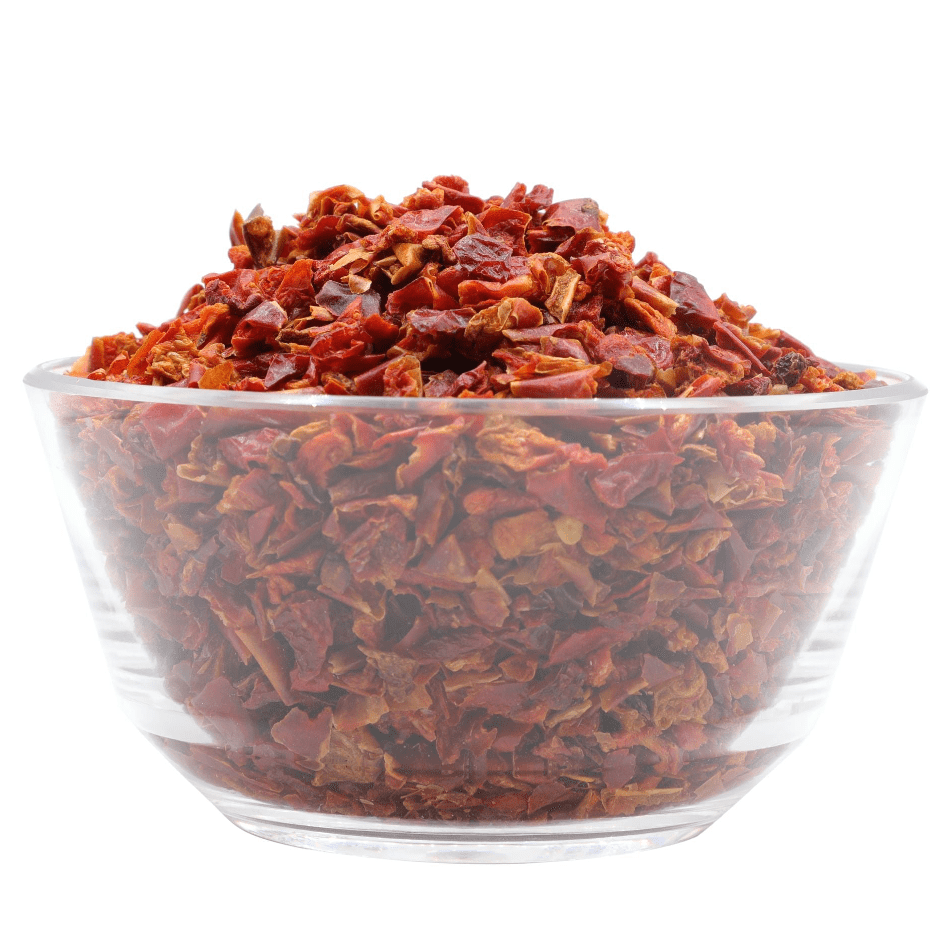 Bell Pepper, Red, Dried, Organic