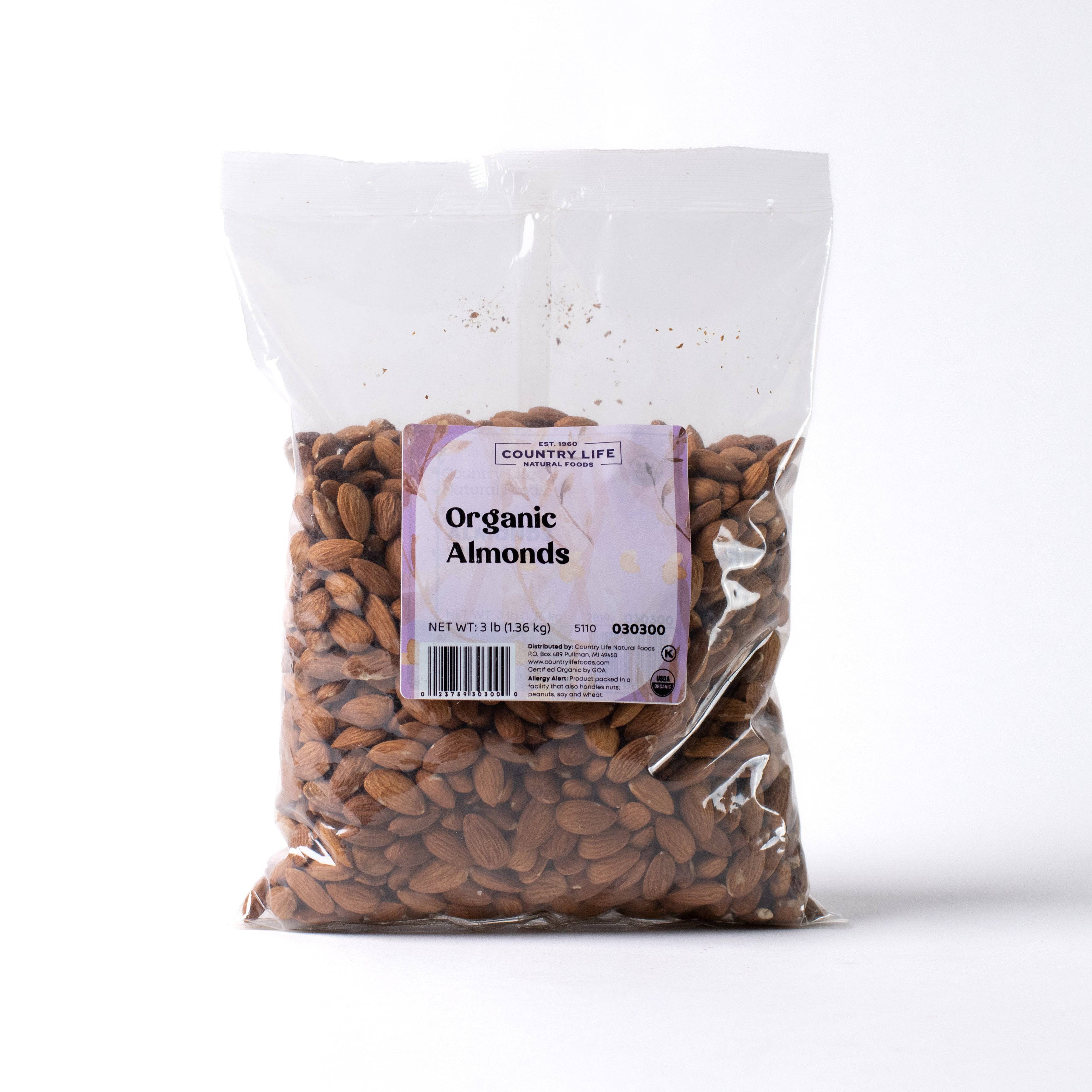 Almonds, Whole, Organic