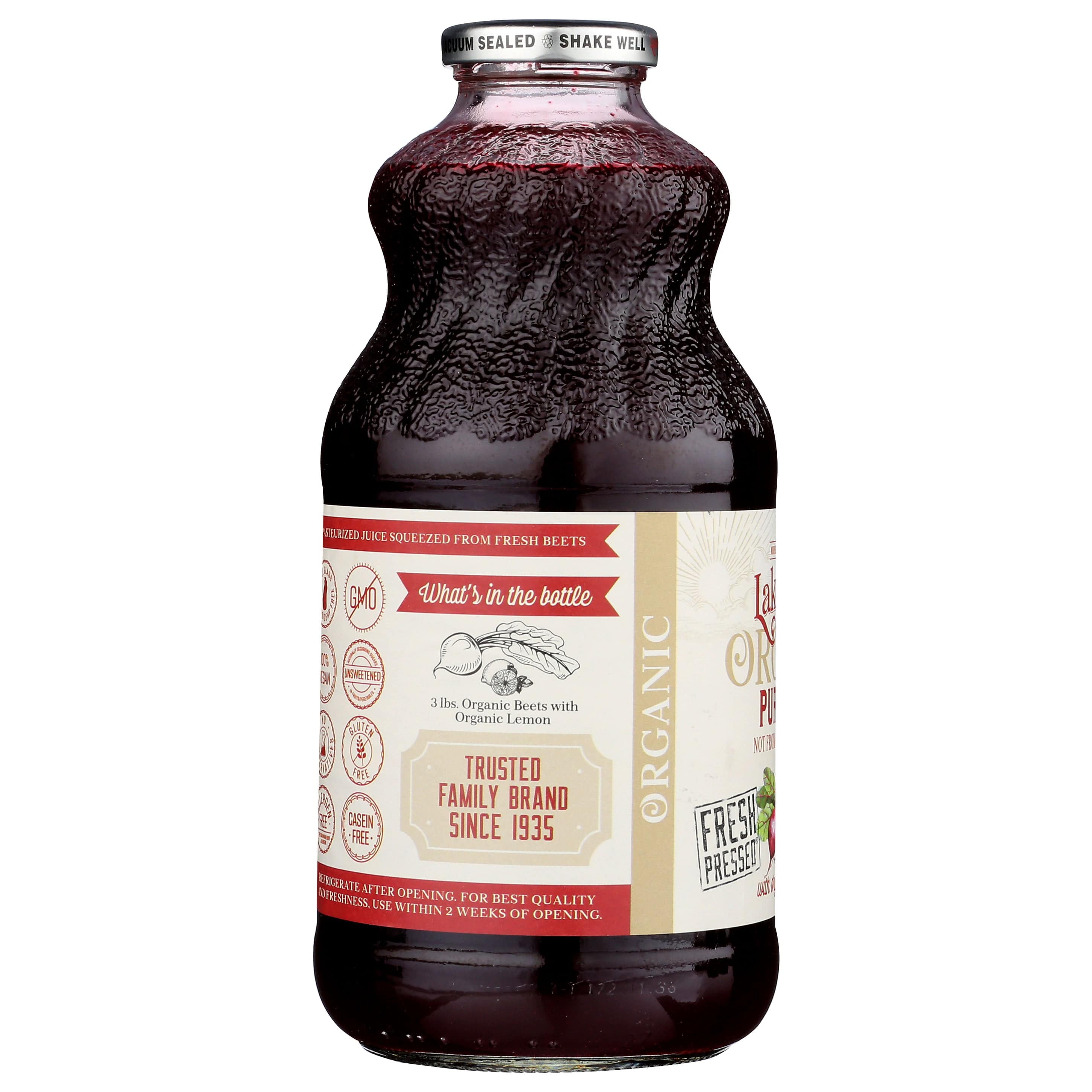 Beet Juice, Organic, Pure, Lakewood