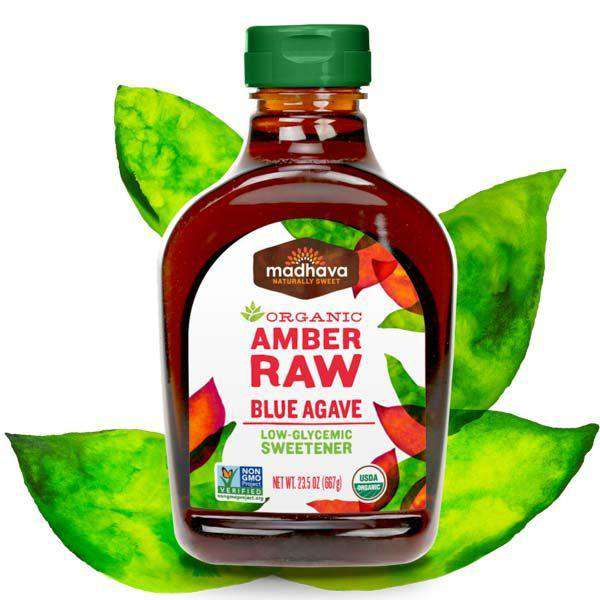 Agave Nectar, Amber, Organic, Raw, Madhava