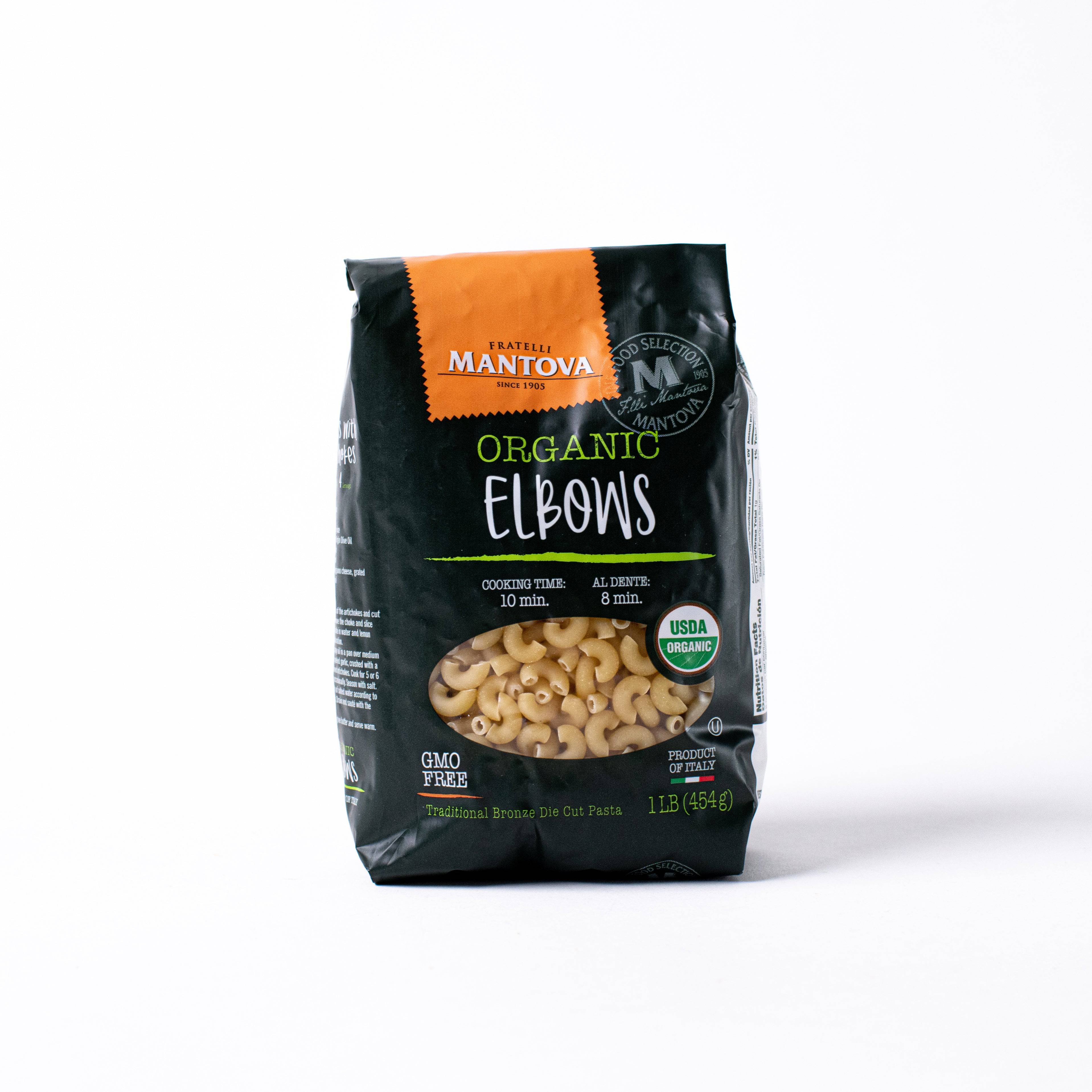Elbows, Semolina, Organic