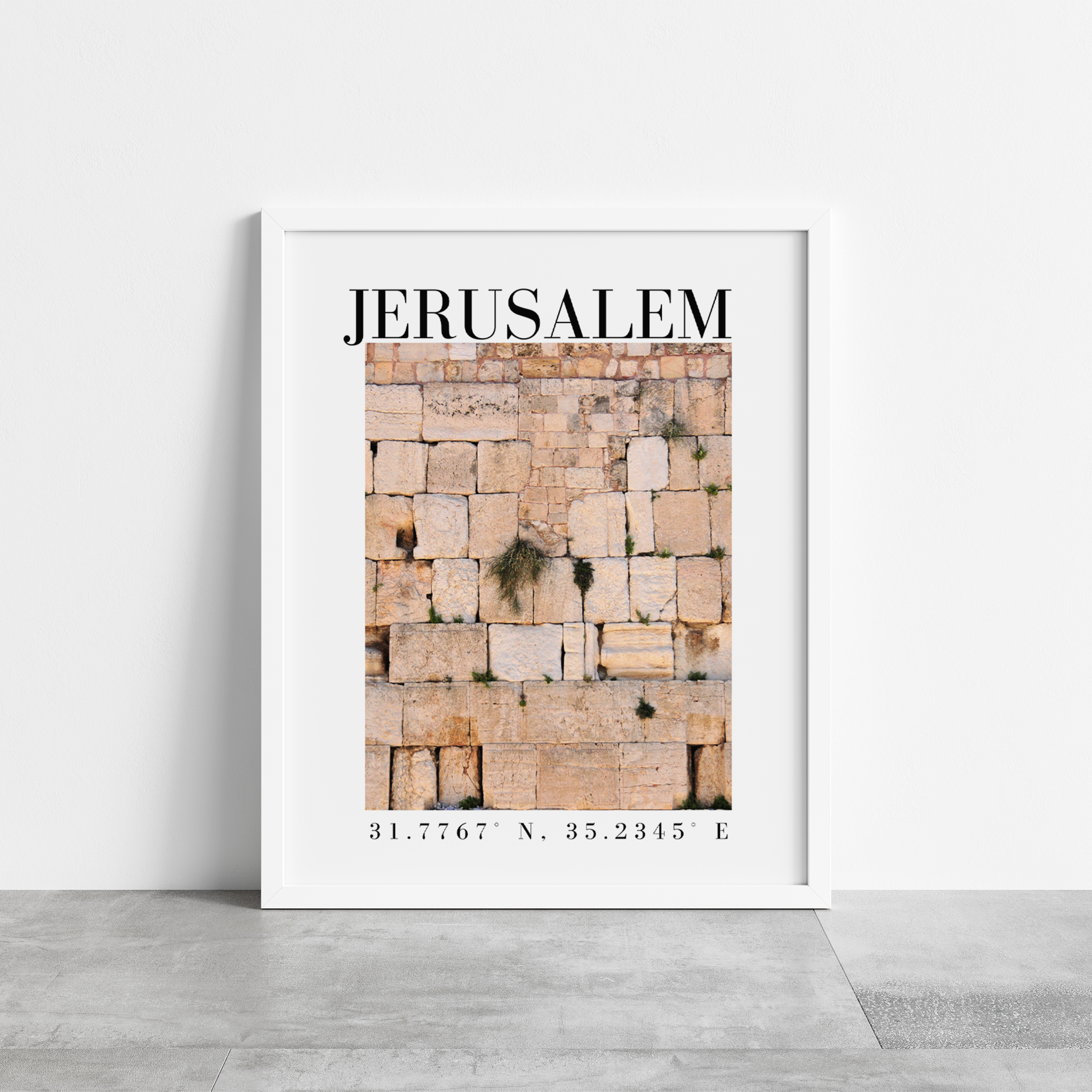 Jerusalem Western Wall Kotel Photo Wall Art